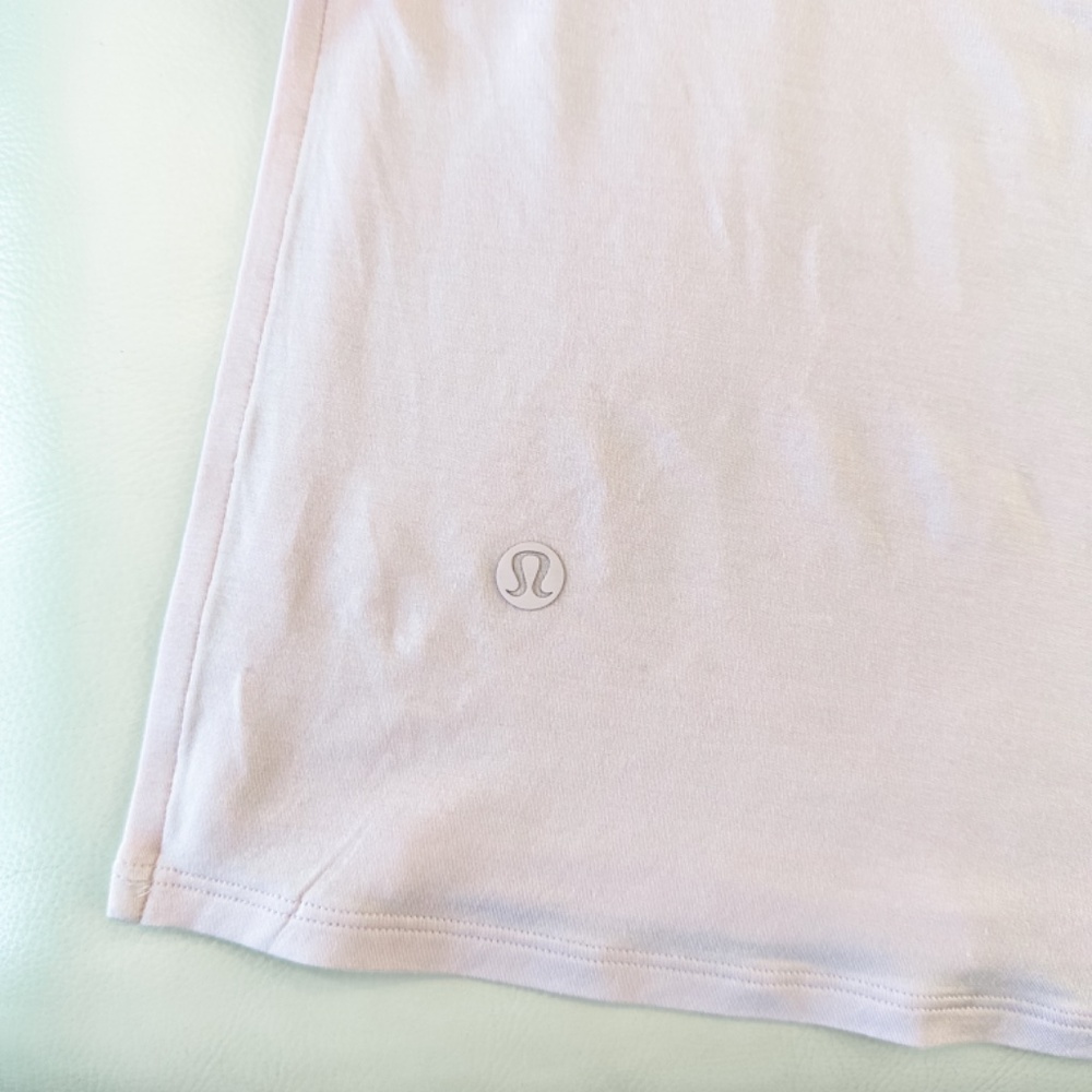 Lululemon | SilkAppeal Side-Slit Tank Top | Pink Organza | M - Picture 8 of 8